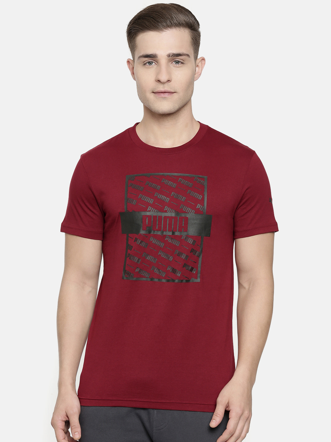 Red Printed Tshirt